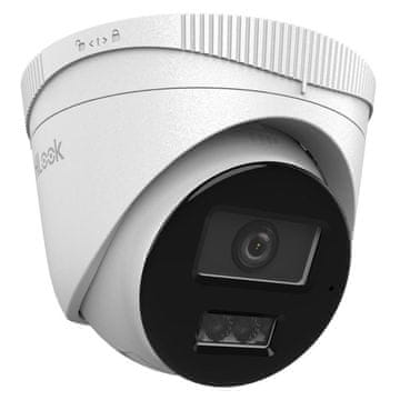shumee HiLook kupola IPC-T240HA-LU F2.8 (4 MP, 30 m IR, 30 m LED, hibridna luč), bela