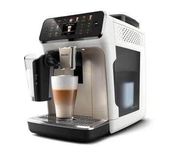 shumee Aparat za espresso | EP5543/90 | Tlak črpalke 15 barov | Vgrajen penilnik mleka | Popolnoma avtomatski | 1500 W | Bela