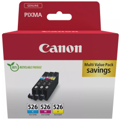 shumee Canon CLI-526 | Kartuše s črnilom | Večpakiranje