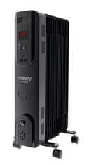 shumee Camry | Oljni radiator z daljinskim upravljalnikom | CR 7812 | Oljni radiator | 1500 W | Število stopenj moči: 3 | Črna