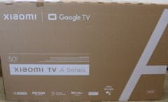 shumee TV | A 2025 | 50 | Pametni TV | Google TV | 4K UHD | Črna | RAZPAKIRAN KOT DEMO