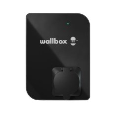 shumee Polnilnik za električna vozila Wallbox Copper SB, vtičnica tipa 2, 11 kW, črne barve, Wi-Fi, Bluetooth