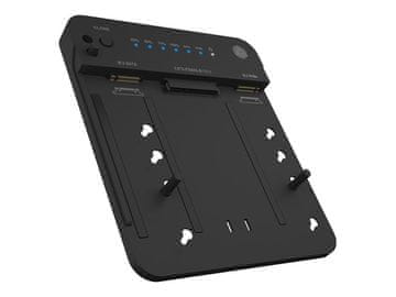 RaidSonic Priklopna in klonirajoča postaja Icy Box IB-2915MSCL-C31 za M.2 NVMe in M.2 SATA SSD ter 2,5”/3,5” SATA SSD/HDD