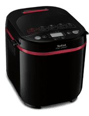 shumee TEFAL PF220838 Aparat za kruh, 17 programov, 3 velikosti kruha: 500, 750, 1000 g, zaslon, moč 700 W, črna Moč TEFAL 700 W Število programov 17 LCD zaslon črne barve