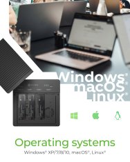 shumee Raidsonic 4-Bays USB4 Duplicator (1:3 klon) za NVMe M.2 SSD | IB-4013MCL-C4