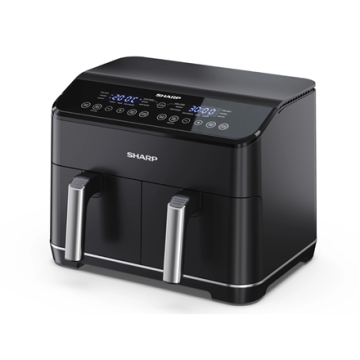 shumee Sharp | Cvrtnik na vroč zrak | AF-GD82AE-B | Moč 1800 W | Prostornina 8 l | Črna