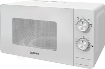 shumee Mikrovalovna pečica Gorenje | MO20E1W2 | Prostostoječa | 20 l | 800 W | Bela