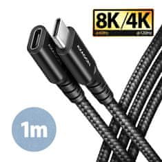 shumee AXAGON Podaljševalni USB kabel 20 Gbps, 1 m | BUCM32-CF10AB | USB-C je USB-C