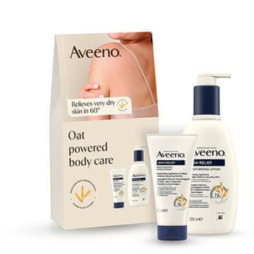Aveeno Darilni set za nego telesa Skin Relief za zelo suho in občutljivo kožo