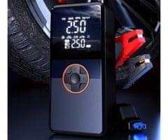 Platinet PMPBTP Mini 4v1 powerbank polnilna baterija, zagonska baterija, kompresor, črn