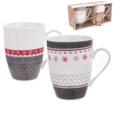 shumee Porcelanaste skodelice 340 ml 2 kosa.