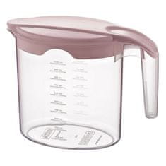 Artemis Plastični vrč za pijačo, vodo, sok, limonado, s pokrovom, 1L