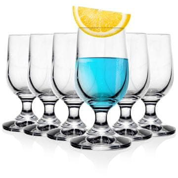 shumee 6x kozarci za vodko s pecljem 20 ml