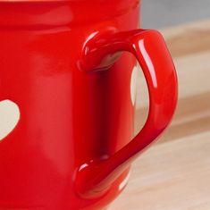 shumee Keramična skodelica v obliki srca 650 ml