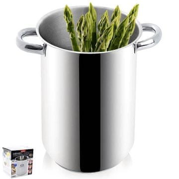 Orion Jeklen lonec za beluše in testenine 14 cm, 3,2 l