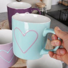shumee Keramične skodelice 600 ml 4 kosi.