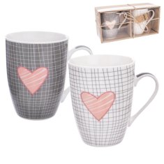 shumee Porcelanaste skodelice 350 ml 2 kosa.