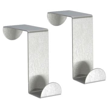 shumee Jekleni obešalnik za vrata 2 kosa.