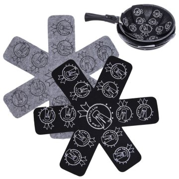 shumee Zaščitne pregrade za ponve iz filca 32 cm 2 kosa.