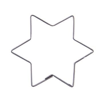 Orion Modelček za piškote v obliki zvezde iz jekla 6,5 cm