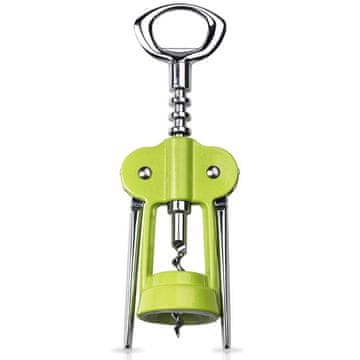 shumee Odpirač z zamaškom za odpiranje vinskih steklenic in zamaškov, jeklen, močan