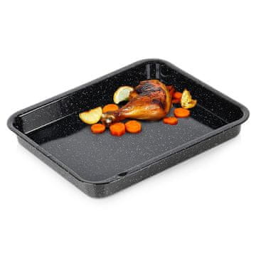 shumee Pravokotni emajliran pekač 39,5 x 33,5 x 4,5 cm