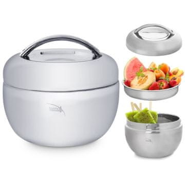 shumee Jeklena termovka za kosilo APPLE 2 l