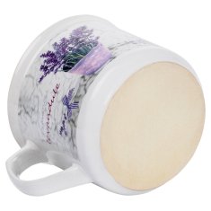 shumee Keramična skodelica z barvo sivke 650 ml