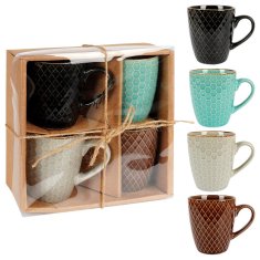 shumee Keramične skodelice 250 ml 4 kosi.