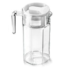 Artemis Stekleni vrč za pijačo, vodo, sok, limonado, s pokrovom, 1,5l