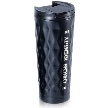 shumee Črna jeklena termo skodelica 500 ml