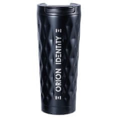 shumee Črna jeklena termo skodelica 500 ml