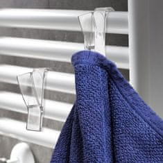 Artemis 4x obešalnik s kavljem za brisačo za kopalniški radiator