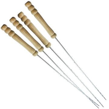 BBQ Collection Jeklena nabodala 38,5 cm 4 kosi.