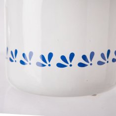 shumee Bela emajlirana skodelica MODROBILA 700 ml