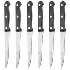 shumee Jekleni noži za zrezke in burgerje 21 cm 6 kosov.