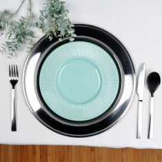 shumee Srebrna jeklena podloga