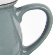 shumee Keramična skodelica za kavo, siva, 320 ml