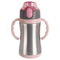 shumee Termo vrček za otroke, jeklo, roza, 300 ml