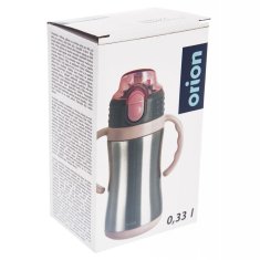 shumee Termo vrček za otroke, jeklo, roza, 300 ml