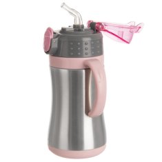 shumee Termo vrček za otroke, jeklo, roza, 300 ml