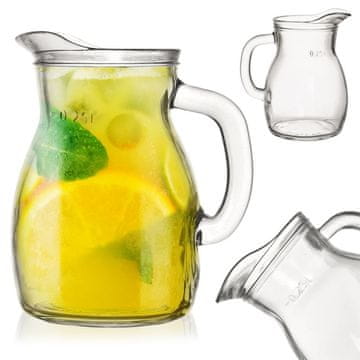Artemis Vrč za pijačo Voda Sok Limonada za pijačo Kozarček Karafa Vino 0,25 l