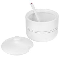 Artemis Keramična posoda za sladkor, posoda za sladkor, bela, 300 ml