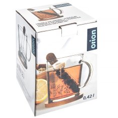 shumee LOUKA steklena skodelica z infuzerjem 400 ml 3 kosi.