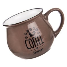 shumee Keramična skodelica za kavo rjava 320 ml