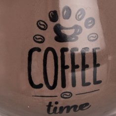 shumee Keramična skodelica za kavo rjava 320 ml