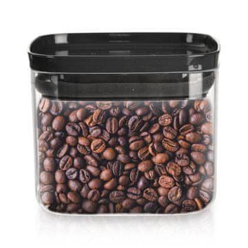 shumee 700 ml kvadratna posoda za razsute izdelke s pokrovom in tesnilom