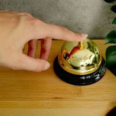 shumee Zlati namizni zvonec 8,5x6 cm