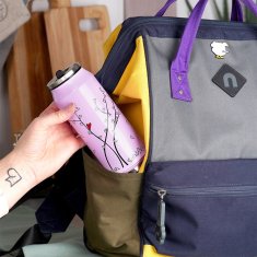shumee Termo vrček v pločevinki roza SRCE 400 ml
