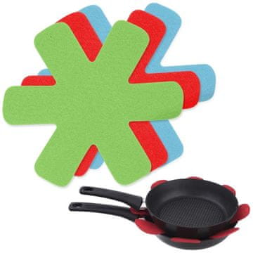 shumee Zaščitni distančniki za ponve 18 cm 5 kosov.